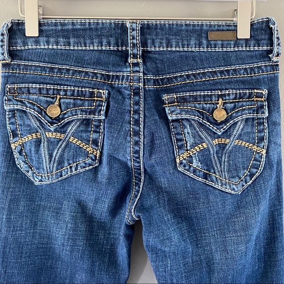 Kut From The Kloth Bootcut Denim Jeans Sz 2 Short - Picture 6 of 9
